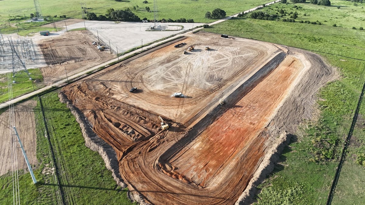 Earthworks and site development construction